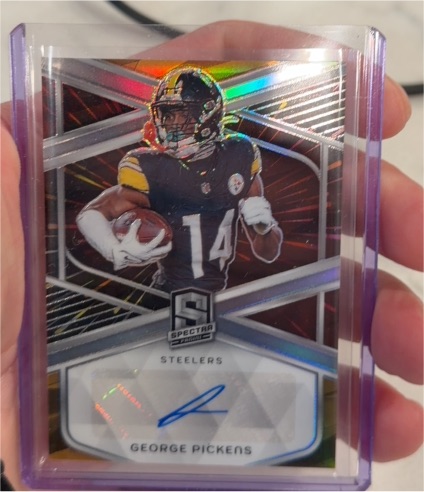 2024 Panini Spectra #14 George Pickens — front