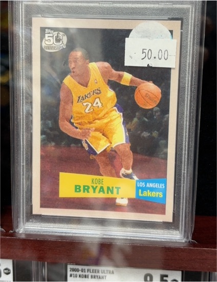 2007-08 Topps 50th Anniversary #24 Kobe Bryant — front