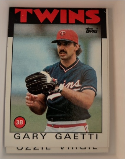 1986 Topps #97 Gary Gaetti — front