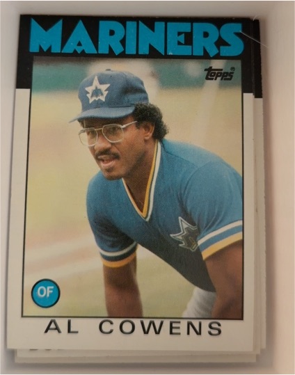 1986 Topps #92 Al Cowens — front