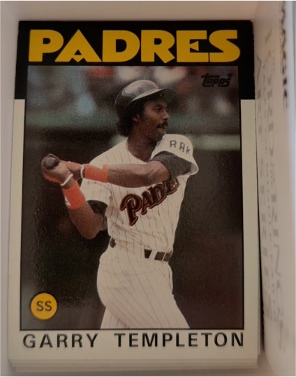 1986 Topps #90 Garry Templeton — front