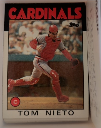 1986 Topps #88 Tom Nieto — front