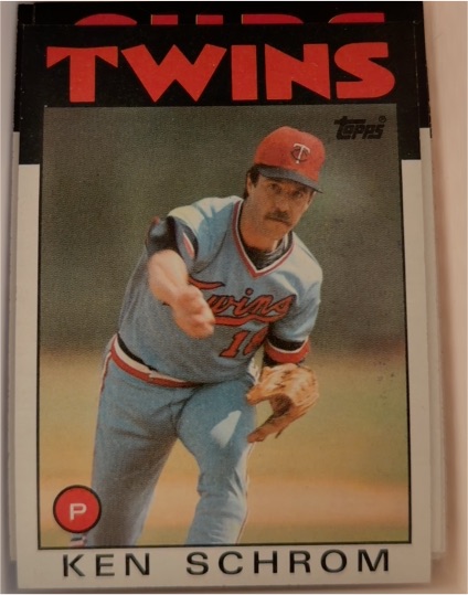 1986 Topps #71 Ken Schrom — front