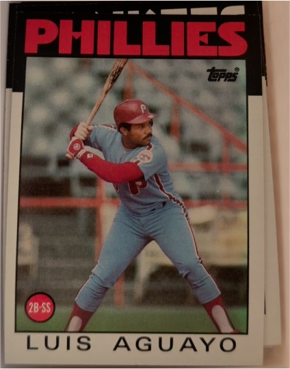 1986 Topps #69 Luis Aguayo — front