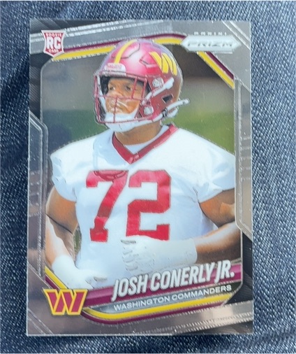 2025 Panini Prizm #382 Josh Conerly Jr. — front