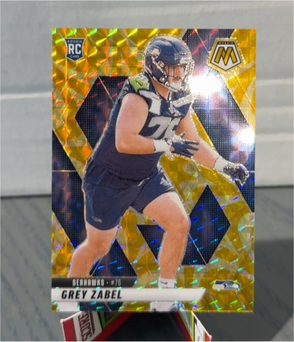 2025 Panini Mosaic #328 Grey Zabel — front