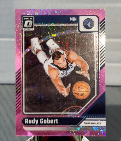 2024-25 Panini Donruss Optic #222 Rudy Gobert — front