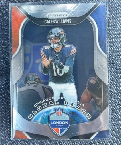 2025 Panini Prizm #5 Caleb Williams Global Reach — front