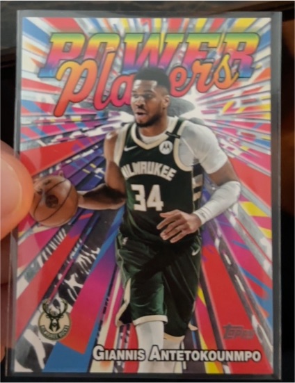 2025-26 Topps #PP-1 Giannis Antetokounmpo Power Players — front