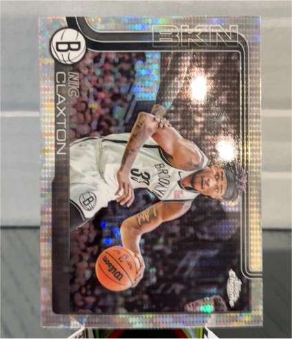 2025-26 Topps Chrome #27 Nic Claxton — front