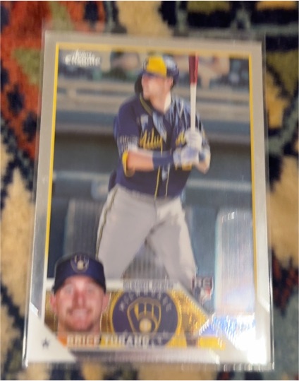 2023 Topps Chrome #170 Brice Turang — front