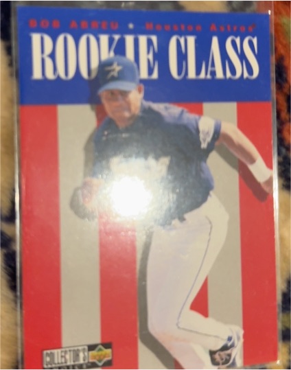1996 Upper Deck Collector's Choice #450 Bob Abreu Houston Astros Rookie Class — front