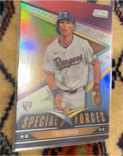 2024 Topps Stadium Club Special Forces #SF-23 Evan Carter — front