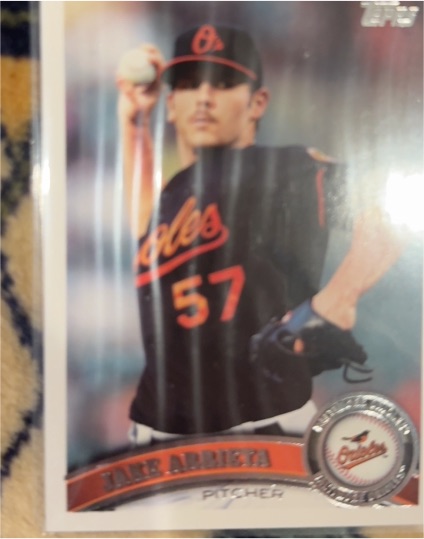 2011 Topps #393 Jake Arrieta — front