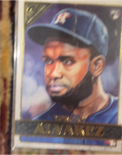 2020 Topps Gallery #16 Yordan Alvarez — front