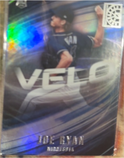 2022 Panini Capstone #V-17 Joe Ryan Velo Minnesota Twins — front