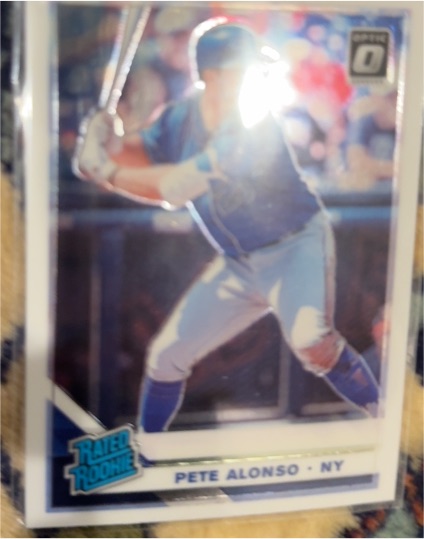 2019 Donruss Optic Rated Rookie Pete Alonso — front