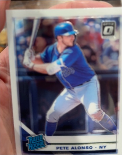 2019 Panini Donruss Optic #82 Pete Alonso — front