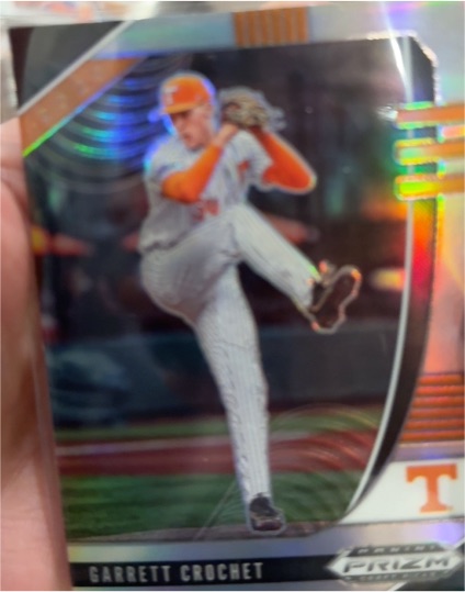 2020 Panini Prizm Draft Picks #PDP11 Garrett Crochet — front