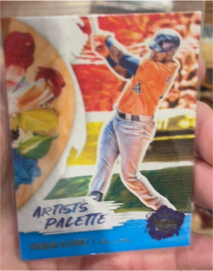 2020 Panini Diamond Kings #AP-8 Yordan Alvarez Artist's Palette — front