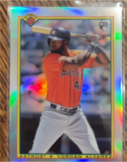 2020 Bowman 1990 #90B-YA Yordan Alvarez — front
