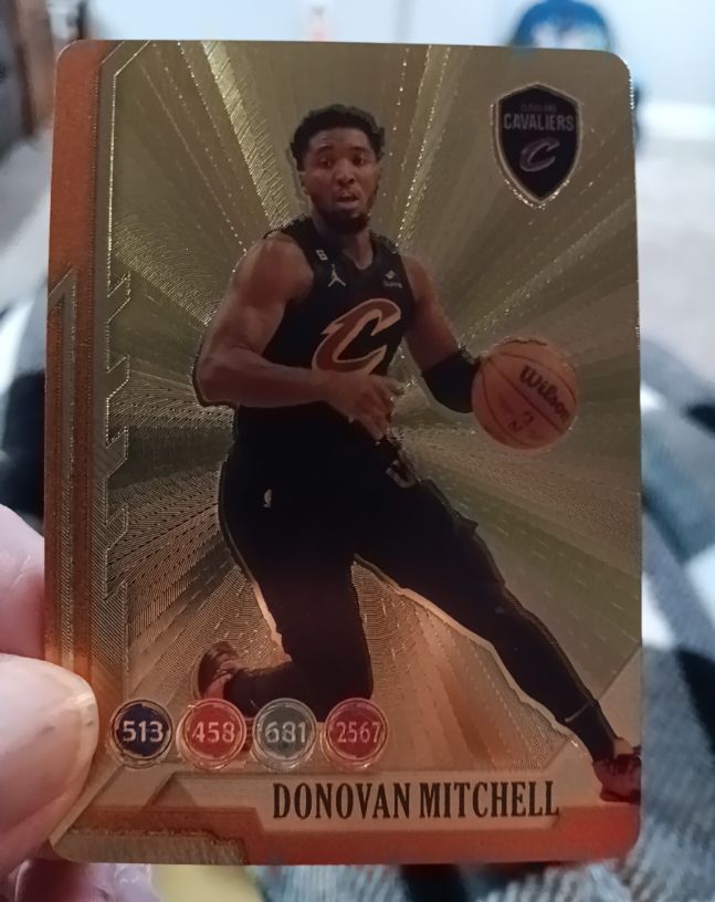 2023 Ballsuperstar NBA All-Stars Gold #Donovan Mitchell — front
