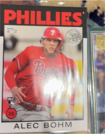 2021 Topps 1986 Topps Baseball 35th Anniversary #86B-43 Alec Bohm — front