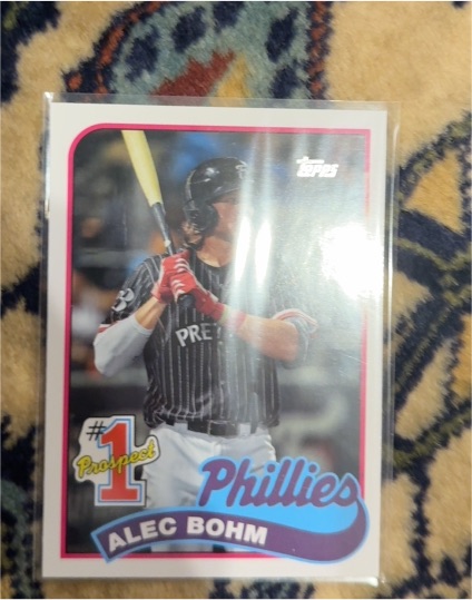 2020 Topps Update #1 Prospect #P-12 Alec Bohm — front