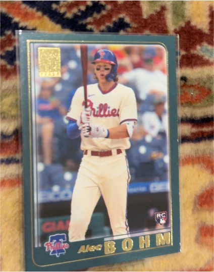 2021 Topps Archives #201 Alec Bohm — front