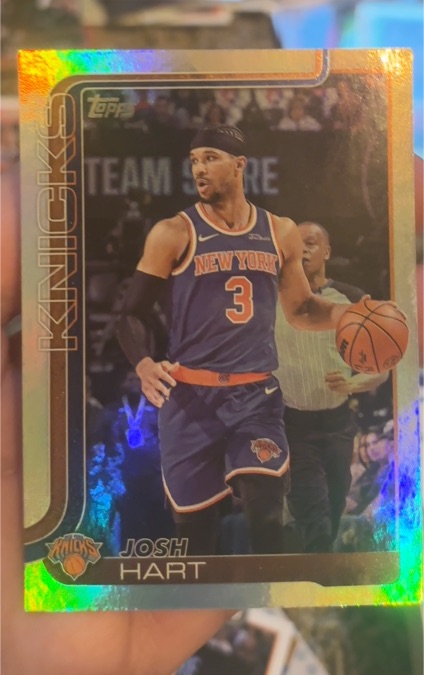 2025-26 Topps #16 Josh Hart — front