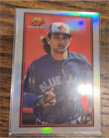 2019 Bowman Chrome 30th Anniversary #B30-BB Bo Bichette — front