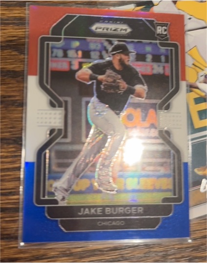 2022 Panini Prizm #90 Jake Burger — front