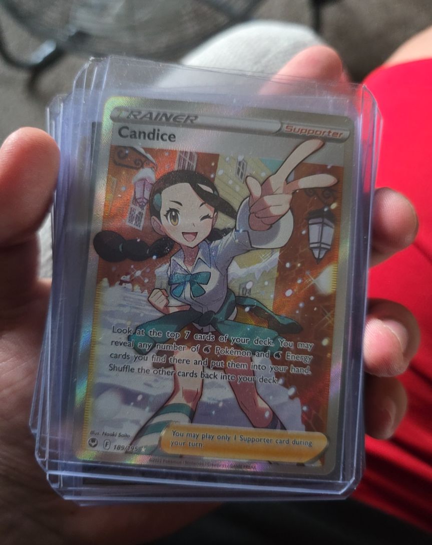 2022 Pokémon Sword & Shield Silver Tempest #189 Candice — front