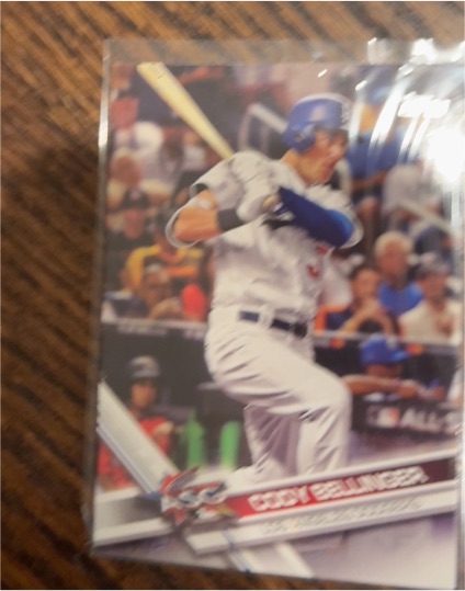 2017 Topps Update #US38 Cody Bellinger — front