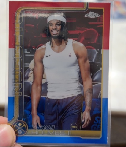 2025-26 Topps Chrome #75 DaRon Holmes II — front