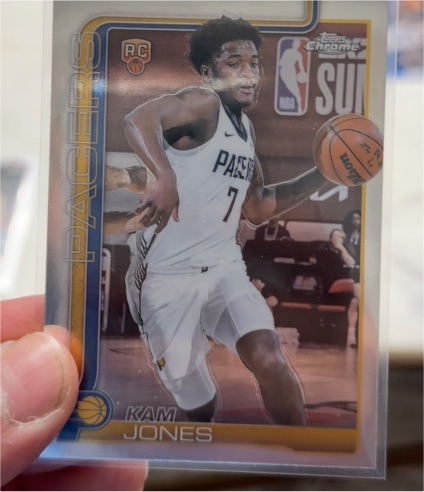2025-26 Topps Chrome #289 Kam Jones — front