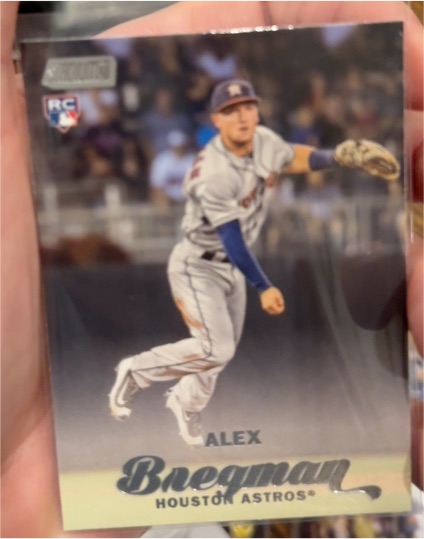 2017 Topps Stadium Club #195 Alex Bregman — front