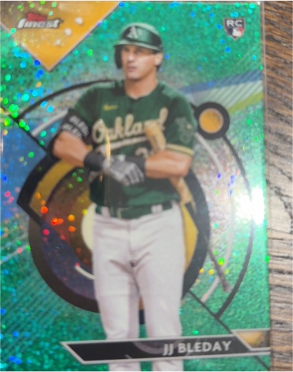 2023 Topps Finest #6 JJ Bleday — front