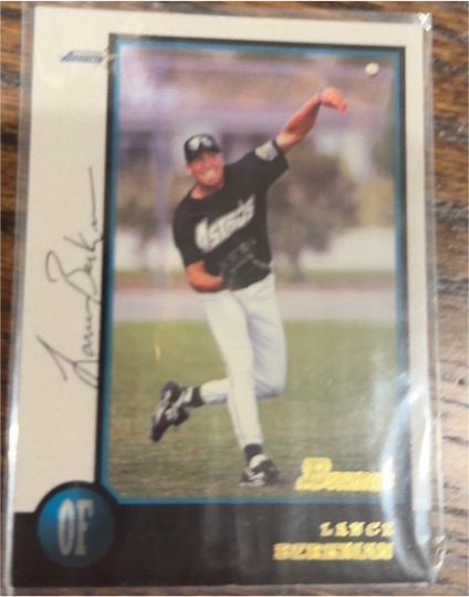 1998 Bowman #194 Lance Berkman — front