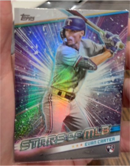 2024 Topps Series 2 Stars of MLB #47 Evan Carter — front