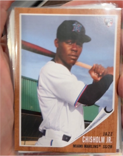2021 Topps Archives #77 Jazz Chisholm Jr. — front