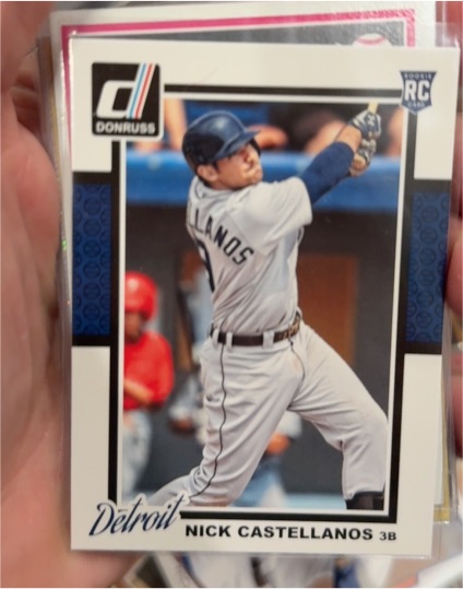 2014 Donruss #295 Nick Castellanos — front