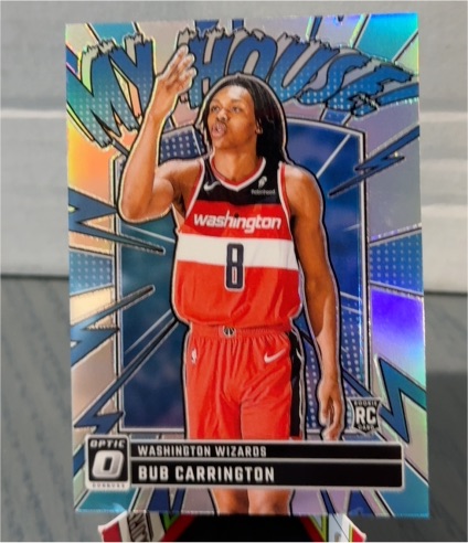 2024-25 Panini Donruss Optic #8 Bub Carrington My House — front