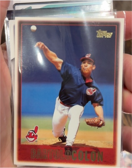 1997 Topps #386 Bartolo Colon — front