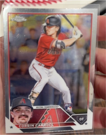 2023 Topps Chrome #95 Corbin Carroll — front