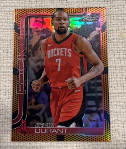 2025-26 Topps Chrome #155 Kevin Durant — front
