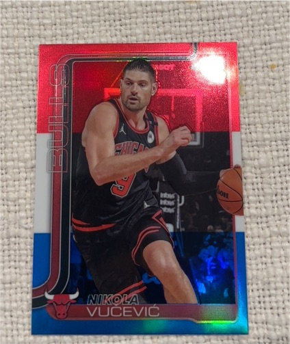 2025-26 Topps Chrome #24 Nikola Vučević — front