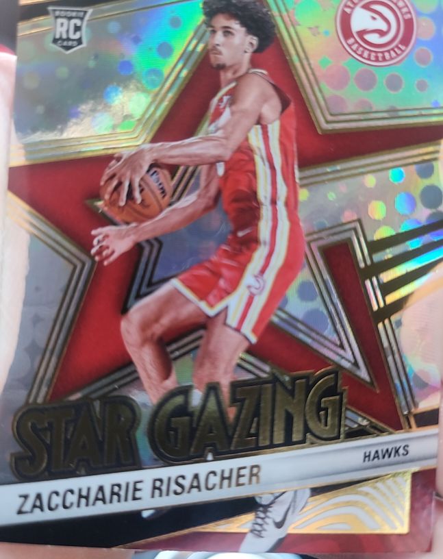 2024-25 Panini Revolution Star Gazing #Zaccharie Risacher — front