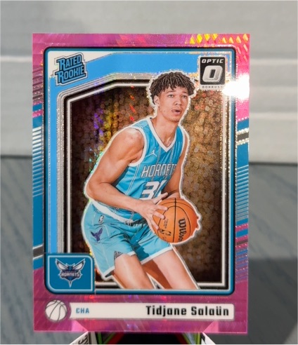 2024-25 Panini Donruss Optic #286 Tidjane Salaun — front