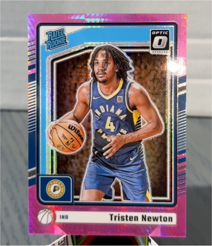 2024-25 Panini Donruss Optic #285 Tristen Newton — front